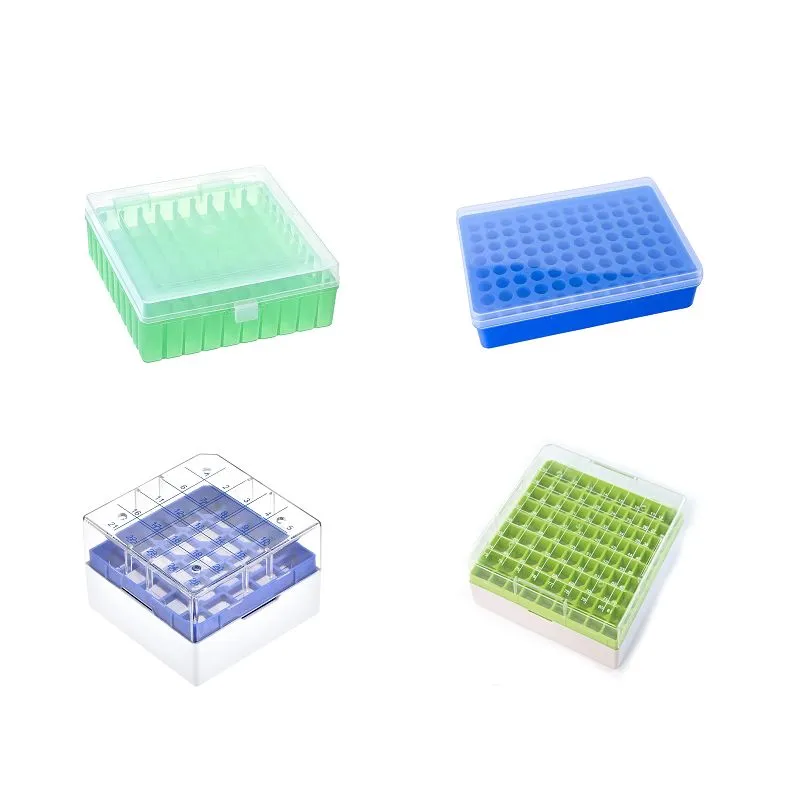 Цриотубе Бок Цриобок кутија за складиштење 100 Велл 25 Велл Цриобок Цардбоард